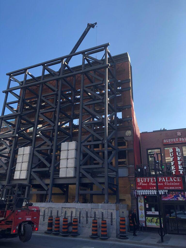 PDI was contracted to complete the abatement, demolition and heritage retention system works for the YSL project.