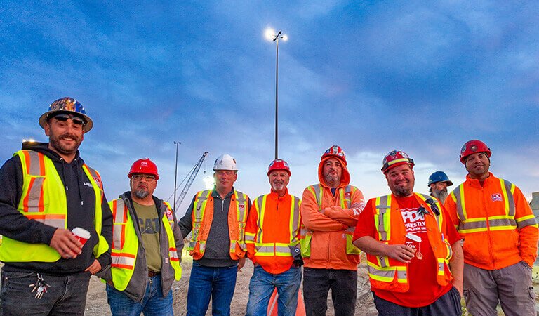 Deerfoot Trail 800 x 450 Calgary Colour -59 Demolition workers