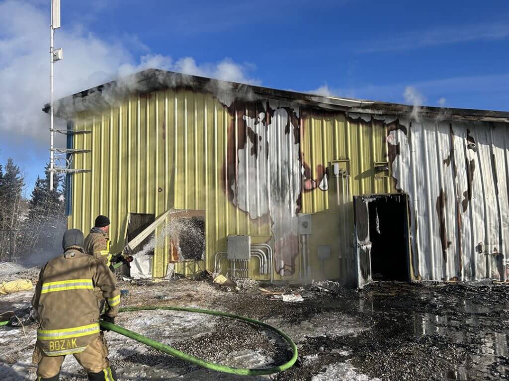 At Eden Valley WTP, a fire broke out that caused damage to the water treatment plant.