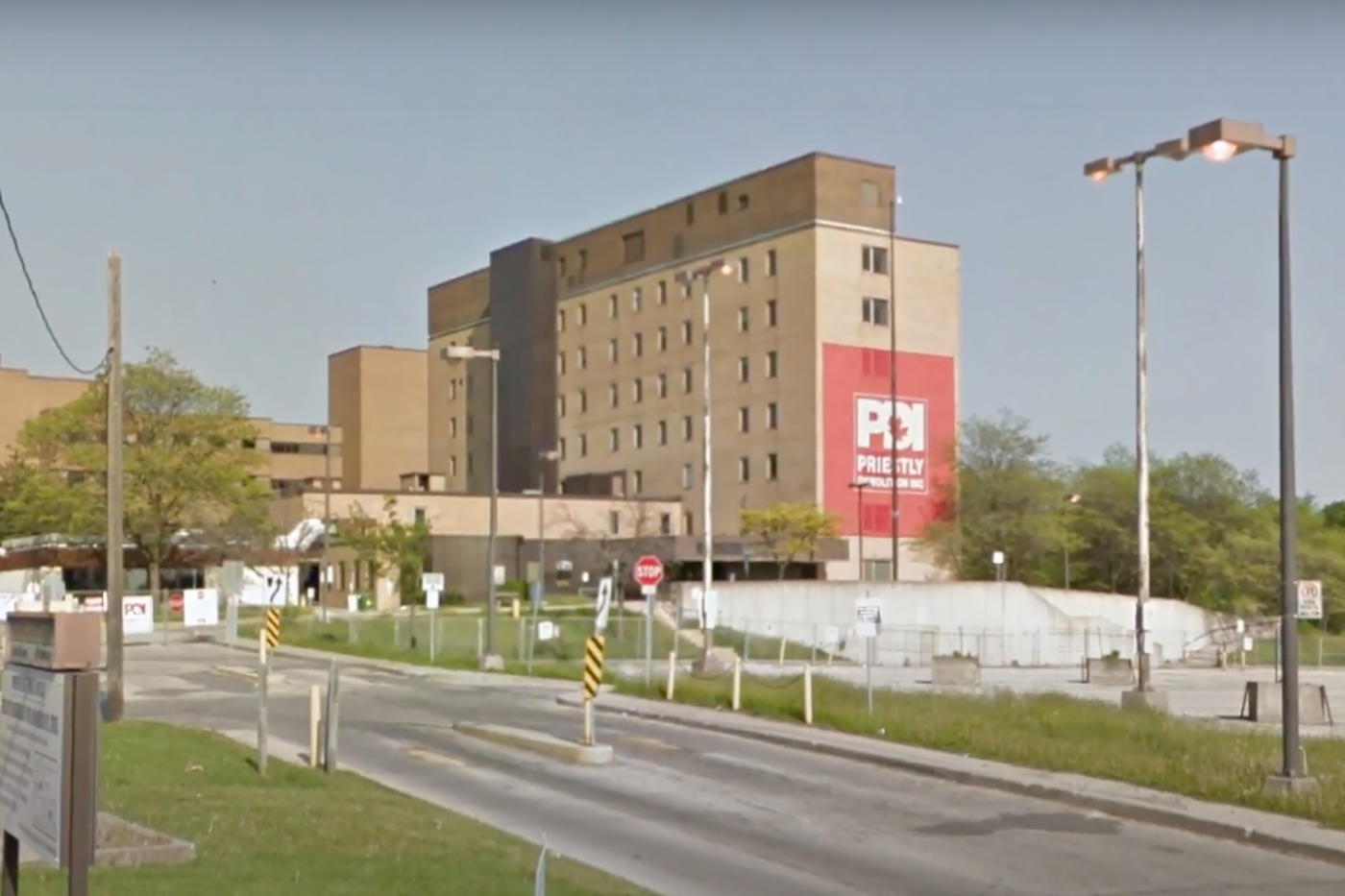 Humber Hospital demolition project