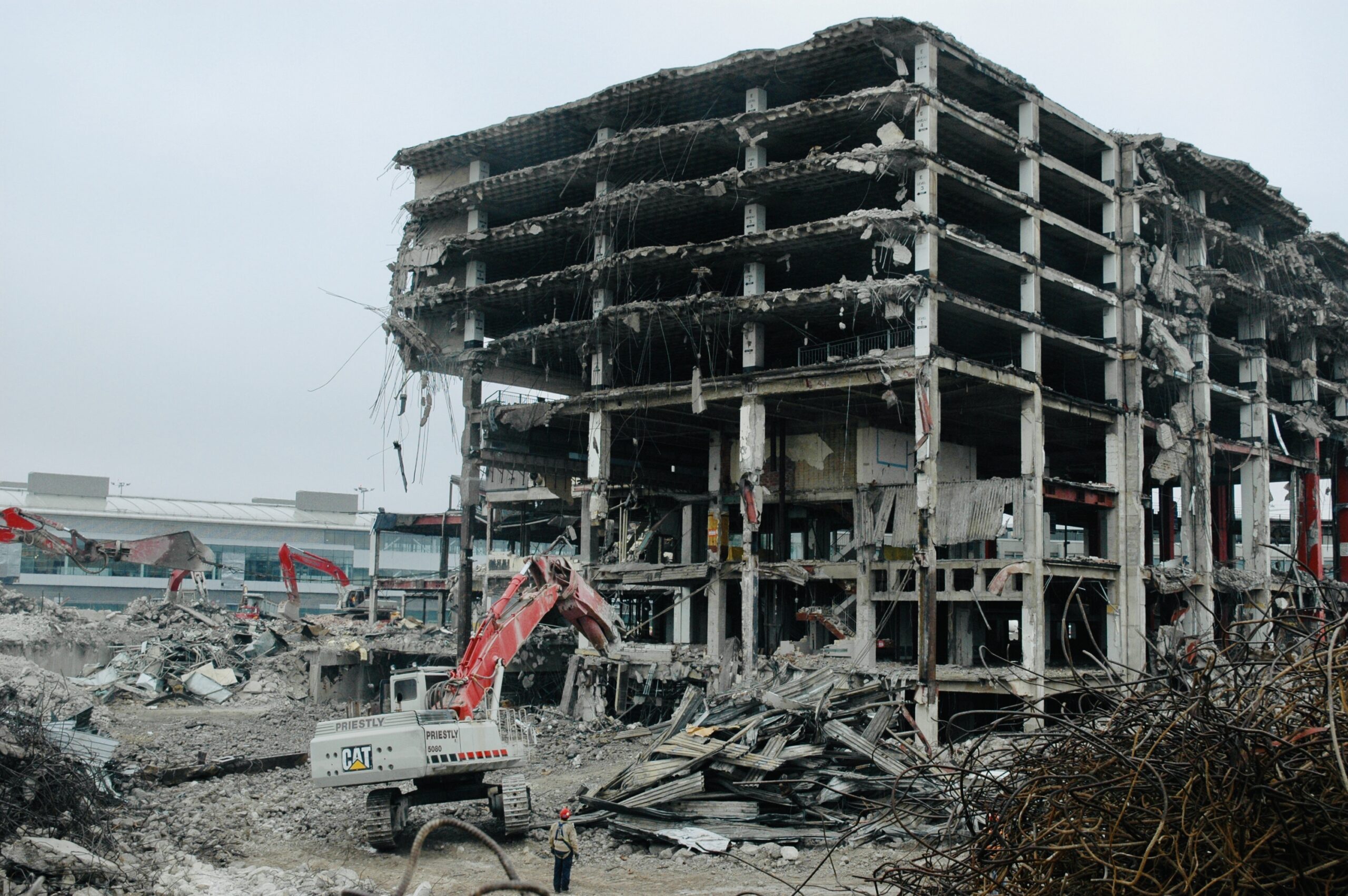 Lester B Pearson International Airport Terminal 1 demolition project
