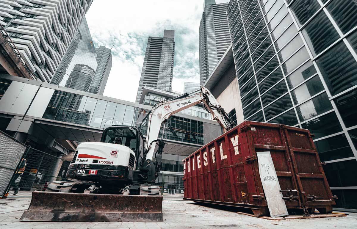 Scotiabank Arena Demolition Project