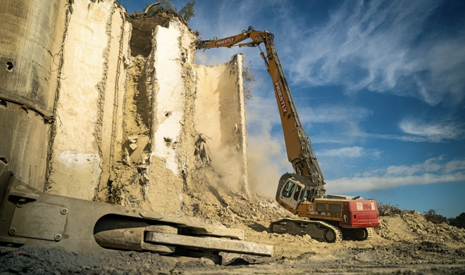 Wind Turbine Generator Demolition 1