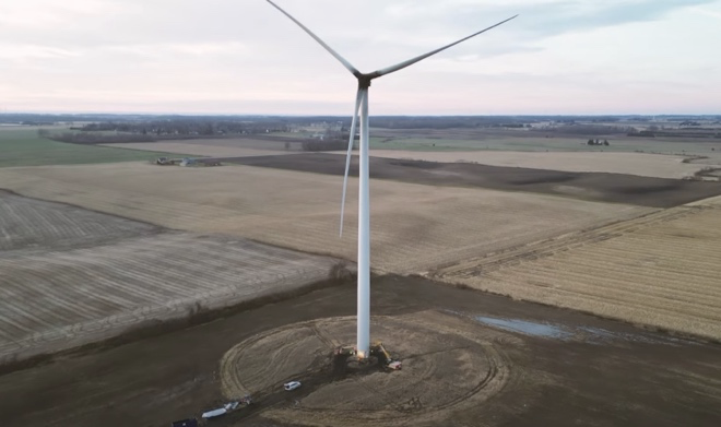 Wind Turbine Generator Demolition