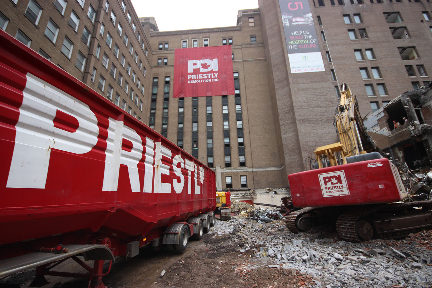 Womens College Hospital Demolition Project