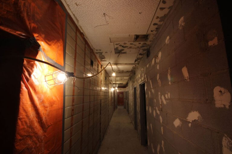Toronto Don Jail Dark Hallway