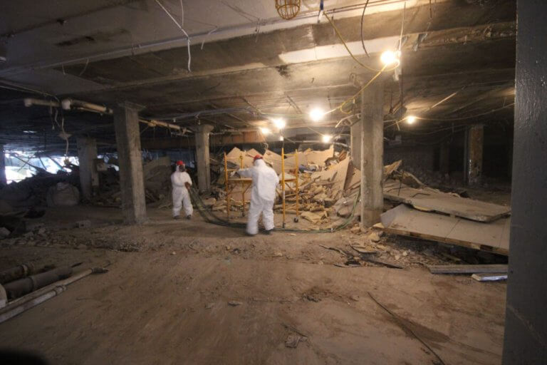 Toronto Don Jail Demolition Interior