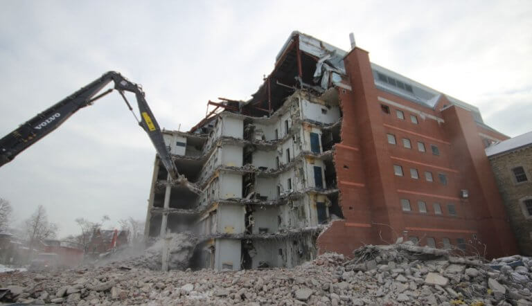 Toronto Don Jail Demolition