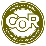 COR Seal - Workplace Safety Certificate of Recognition