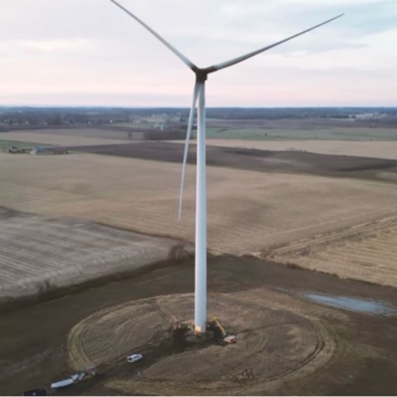 WIND TURBINE GENERATOR DEMOLITION